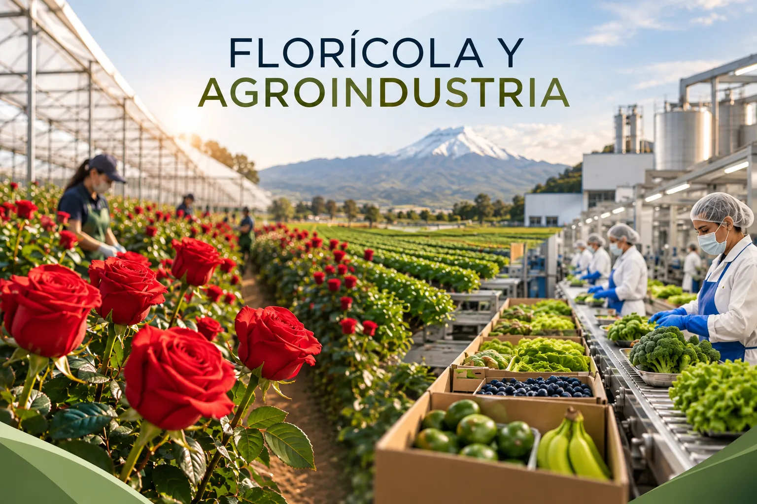 Sector Florícola y Agroindustria